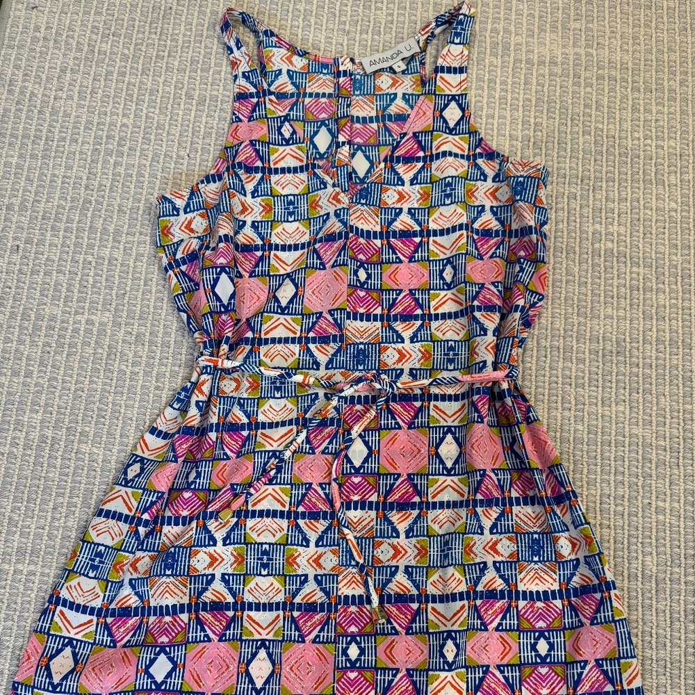 sundress with optional belt